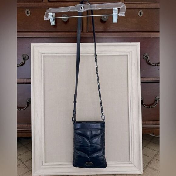 Mulberry Softie Phone Pouch Glossy Smooth Sapphire NWT - Picture 2 of 14